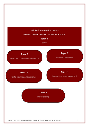 maths literacy grade 10 assignment 2022 memo