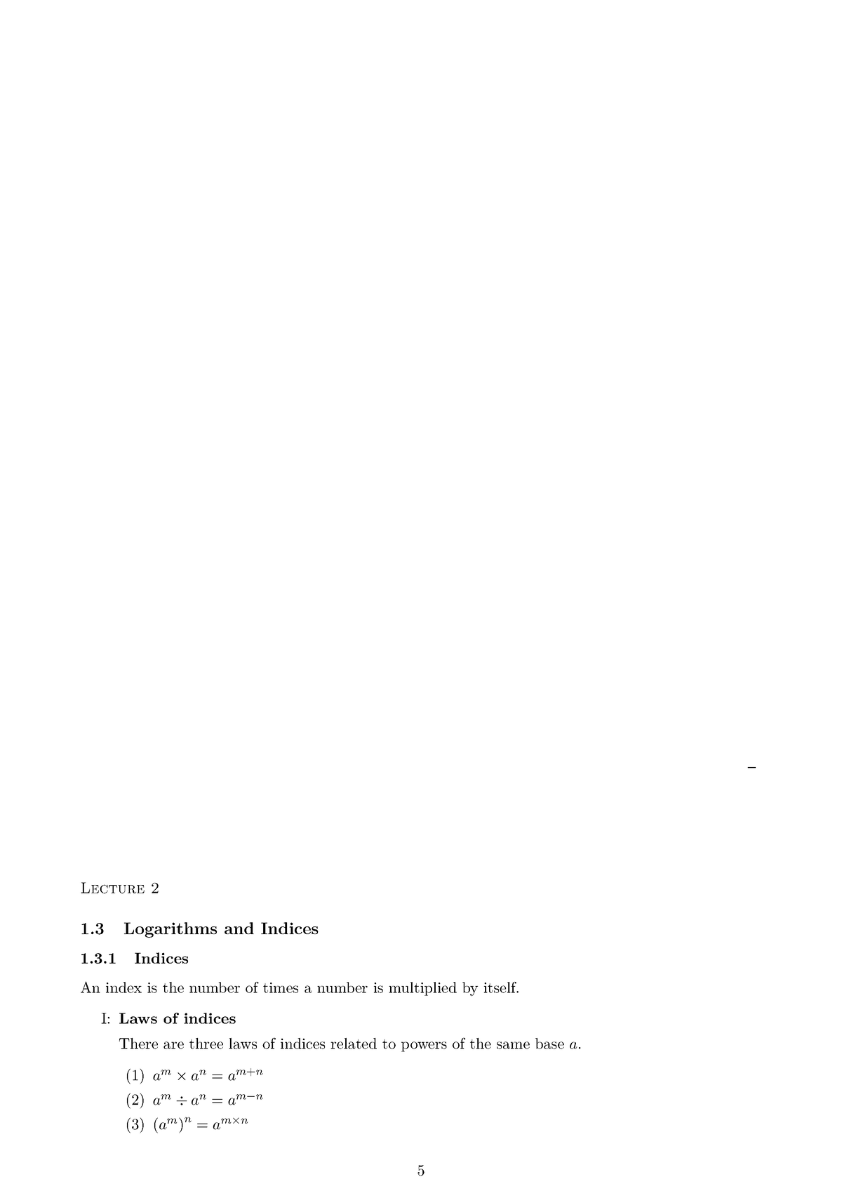 logarithm-and-indices-3-indices-an-index-is-the-number-of-times-a