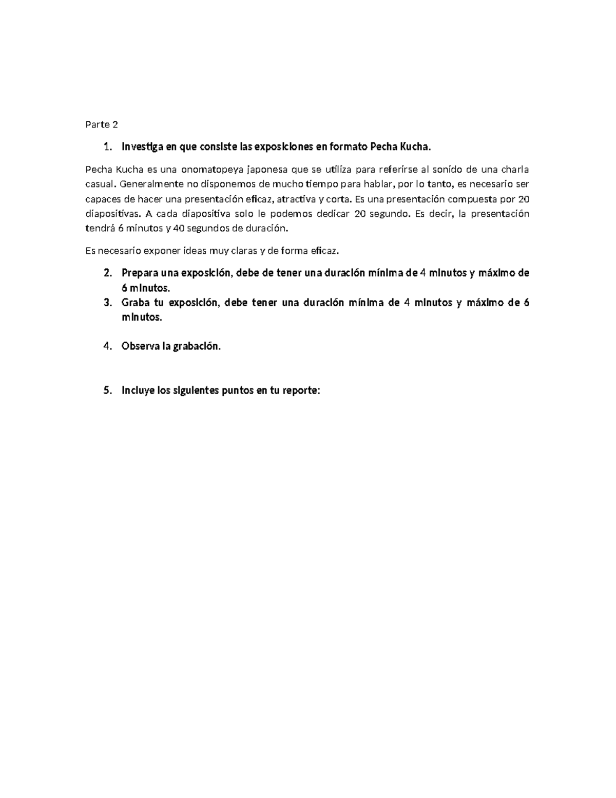 Ejercicio 1 Comunicacion - Parte 2 1. Investiga en que consiste las ...