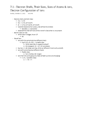 1.43 Chemistry 110 Summary Notes - Google Docs - Chem 110 Exam Recap ...
