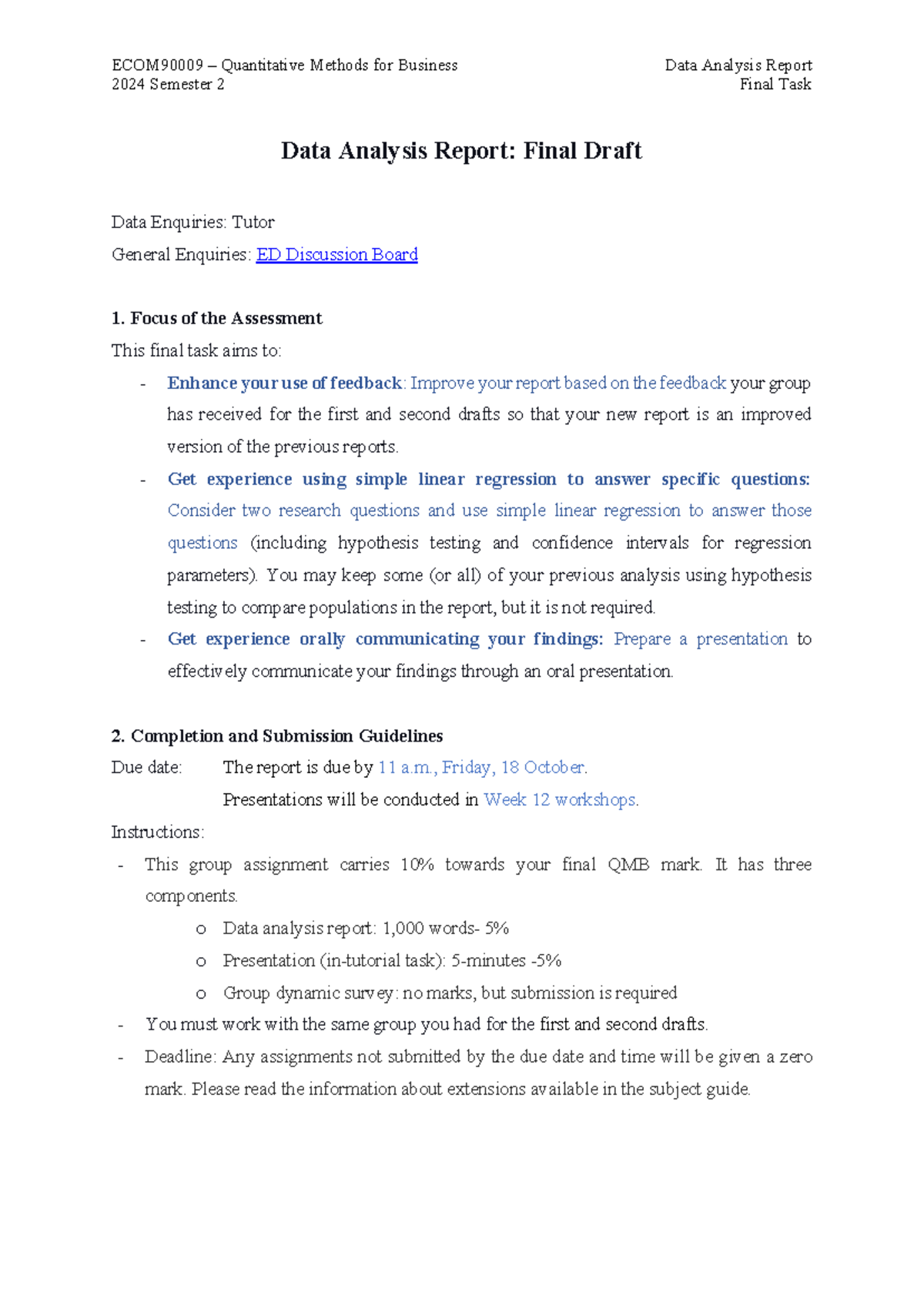 Final Task final - instruction - 2024 Semester 2 Final Task Data ...