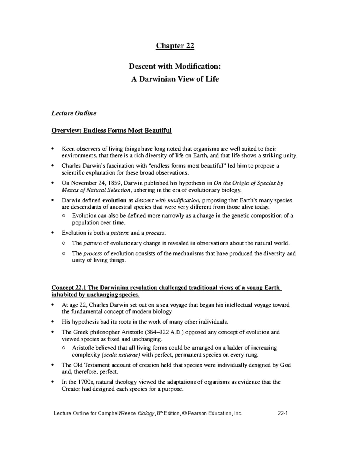 22 Detail Lect Out - Lecture notes 1-7 - Chapter 22 Descent with ...