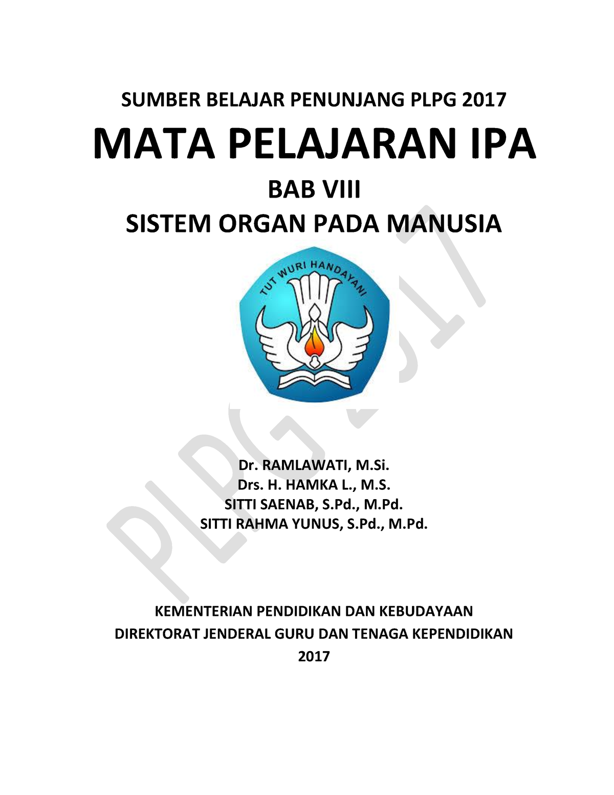 Bab Viii Sistem Organ Pada Manusia Sumber Belajar Penunjang Plpg