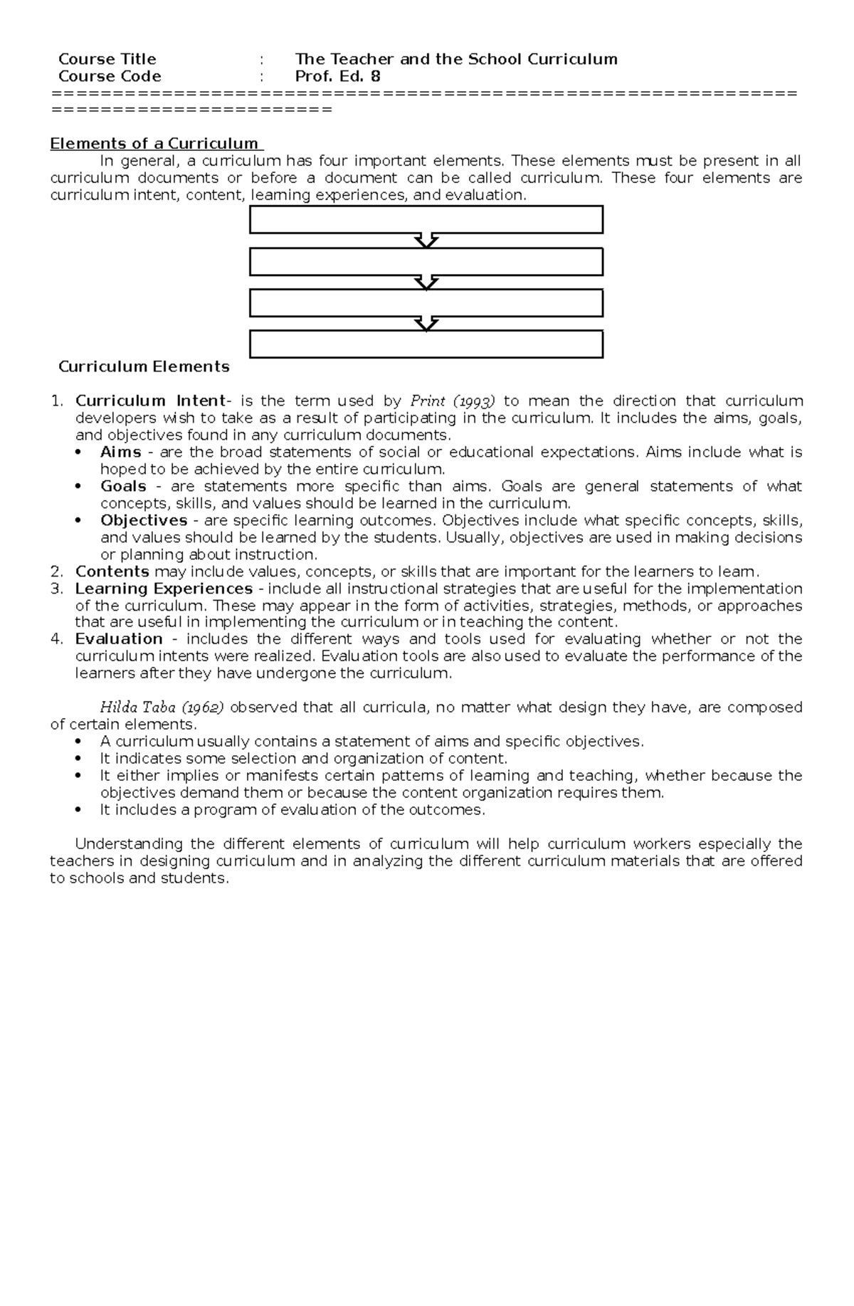 components-of-curriculum-development-process-design-talk