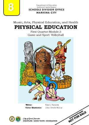 PE Grade 8 Module 2 - Hhb - Writer: Riza L. Ramirez Cover Illustrator ...