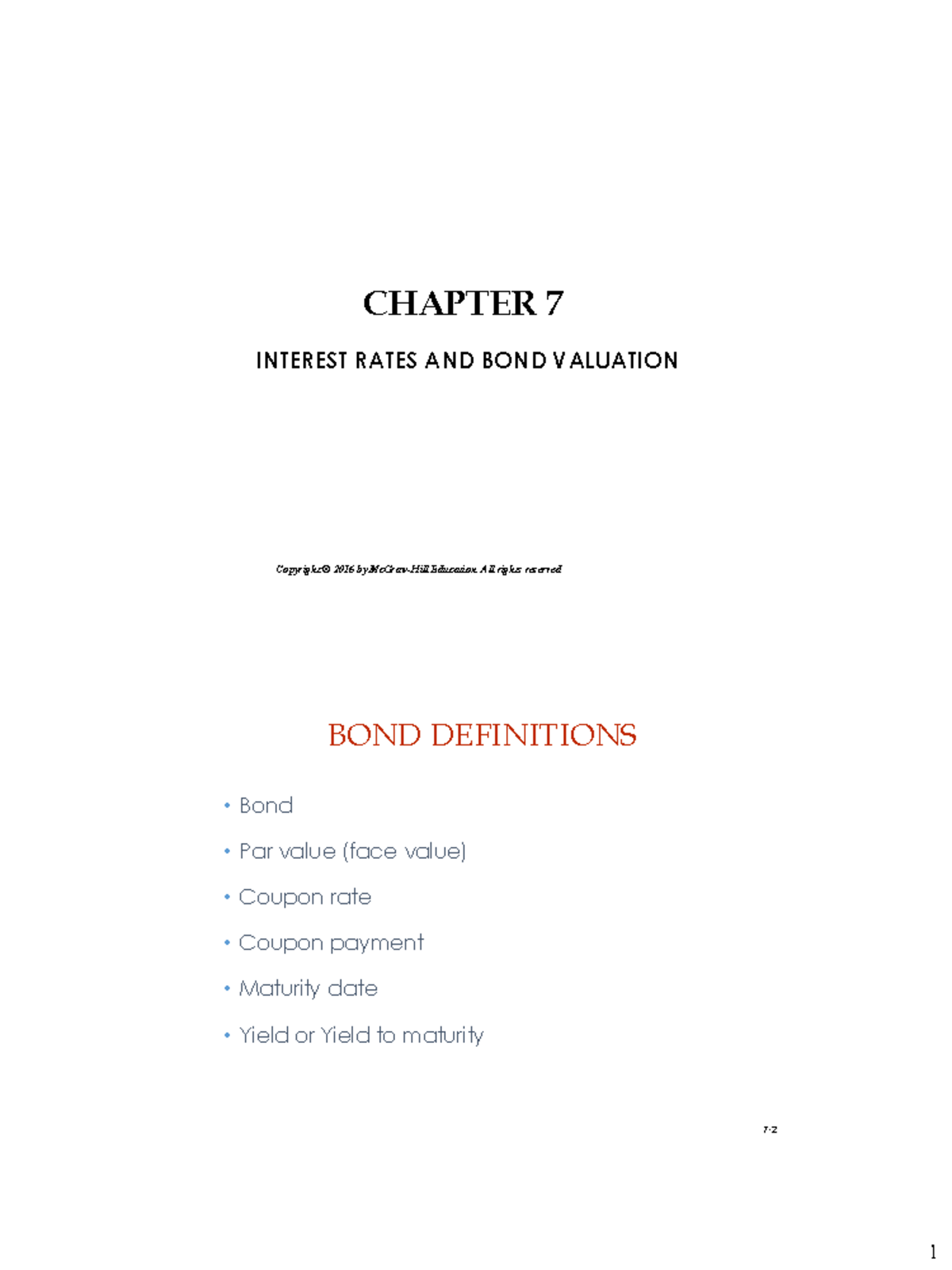 Ch+7+Lecture+Note - menu - CHAPTER 7 INTEREST RATES AND BOND VALUATION ...