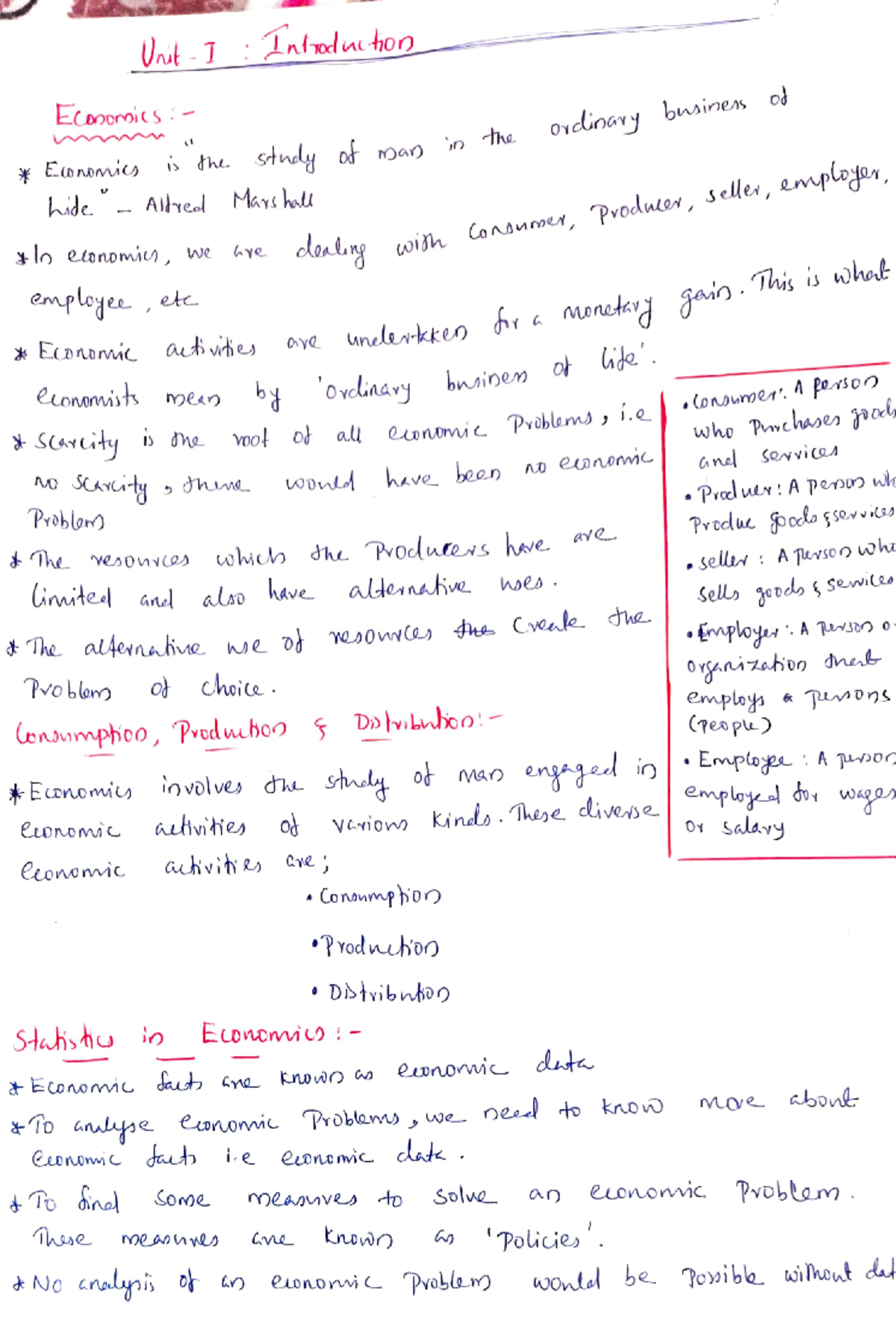 Introduction to Economics - Unut-7 ntwduc hoo ECooroicS bnsines od 'n ...