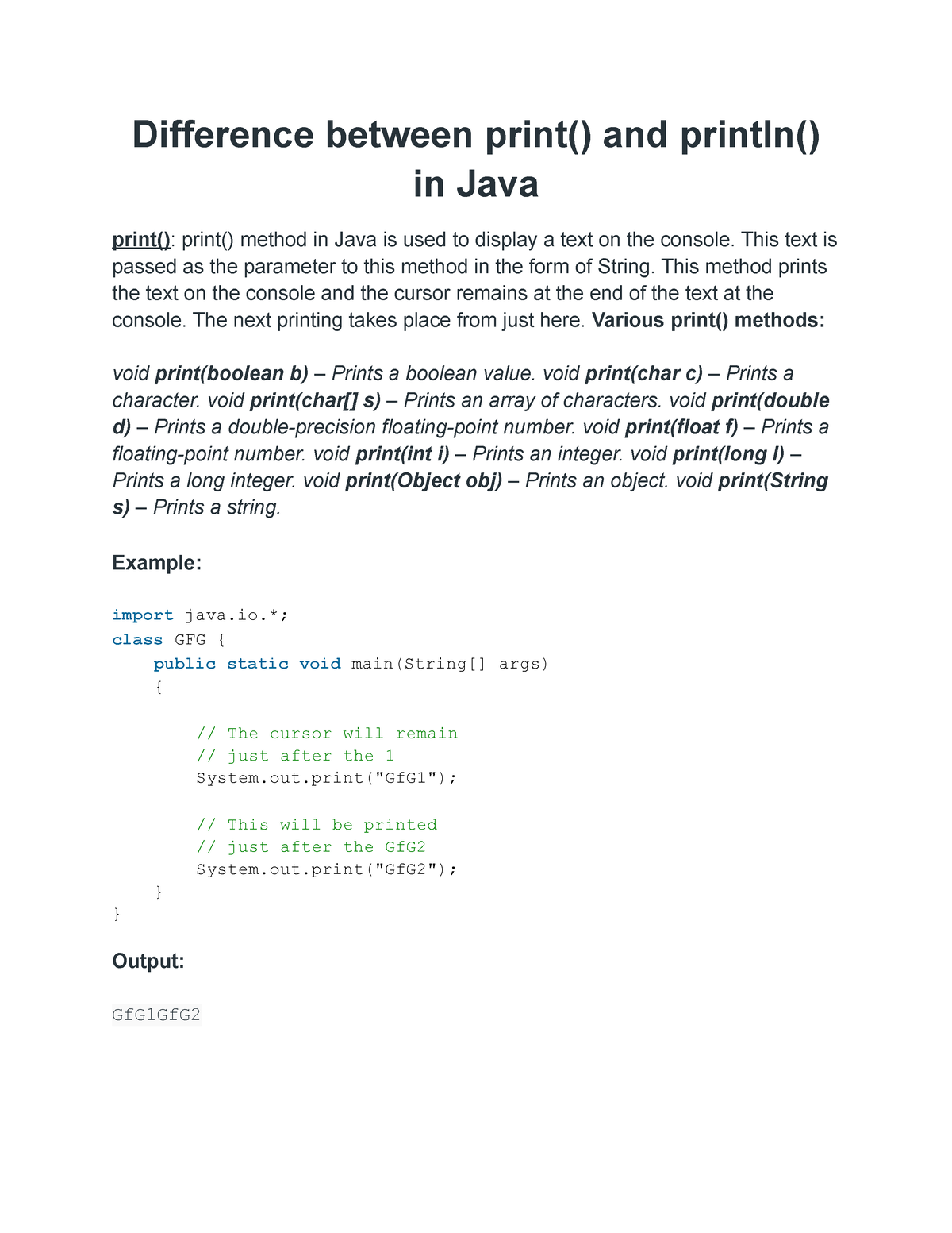 difference-between-print-and-println-in-java-difference-between