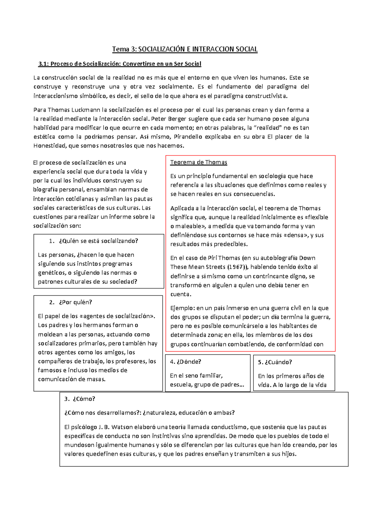 Apuntes De Sociología ,primer Año, Power Point Y Dicho En Clase - El ...