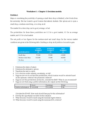 Distribution tables for business statistics - Business Statistics - AUB ...