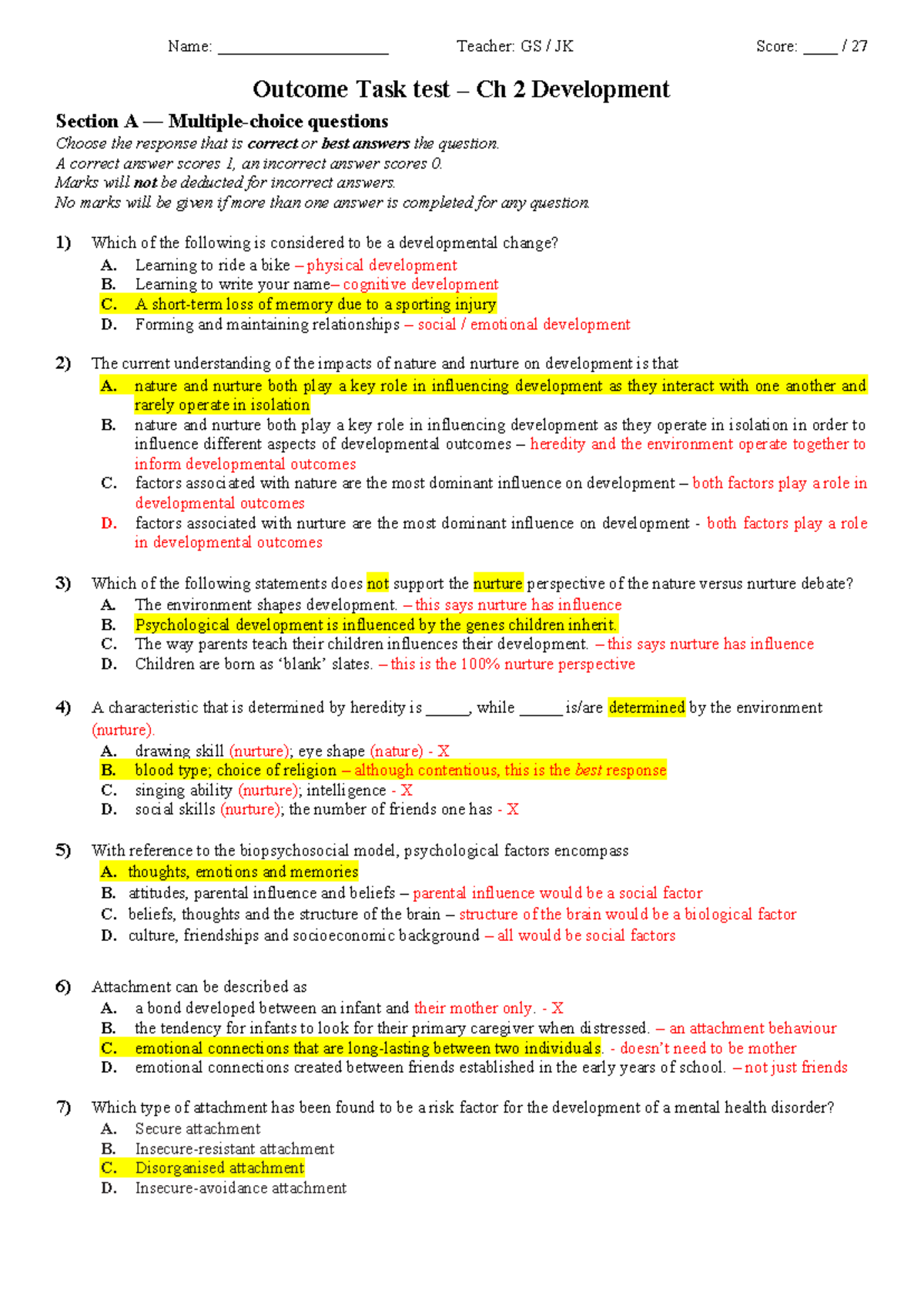 NEWCh 2 - Development test - Solutions (6) - Name ...