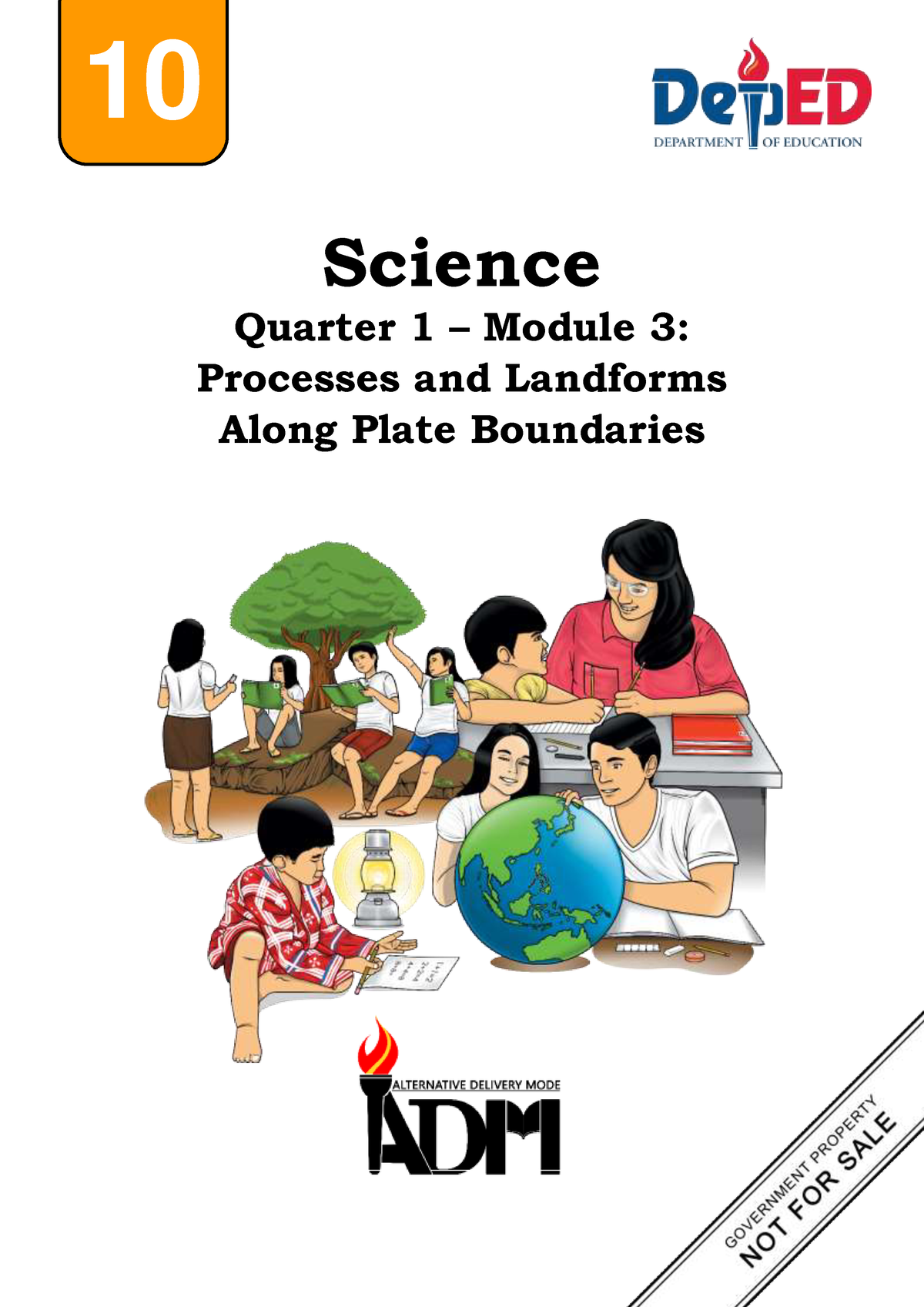 Science 10 Q1 Mod3 Processes And Landforms Along Plate Boundaries Final ...