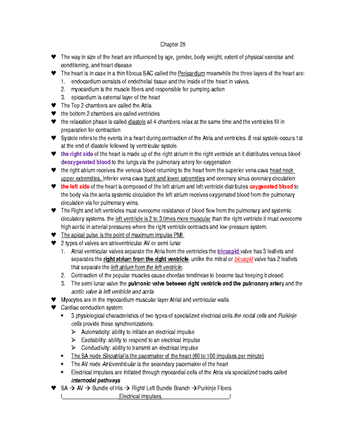 Chapter 25 - Summary Medical Surgical Nursing - StuDocu