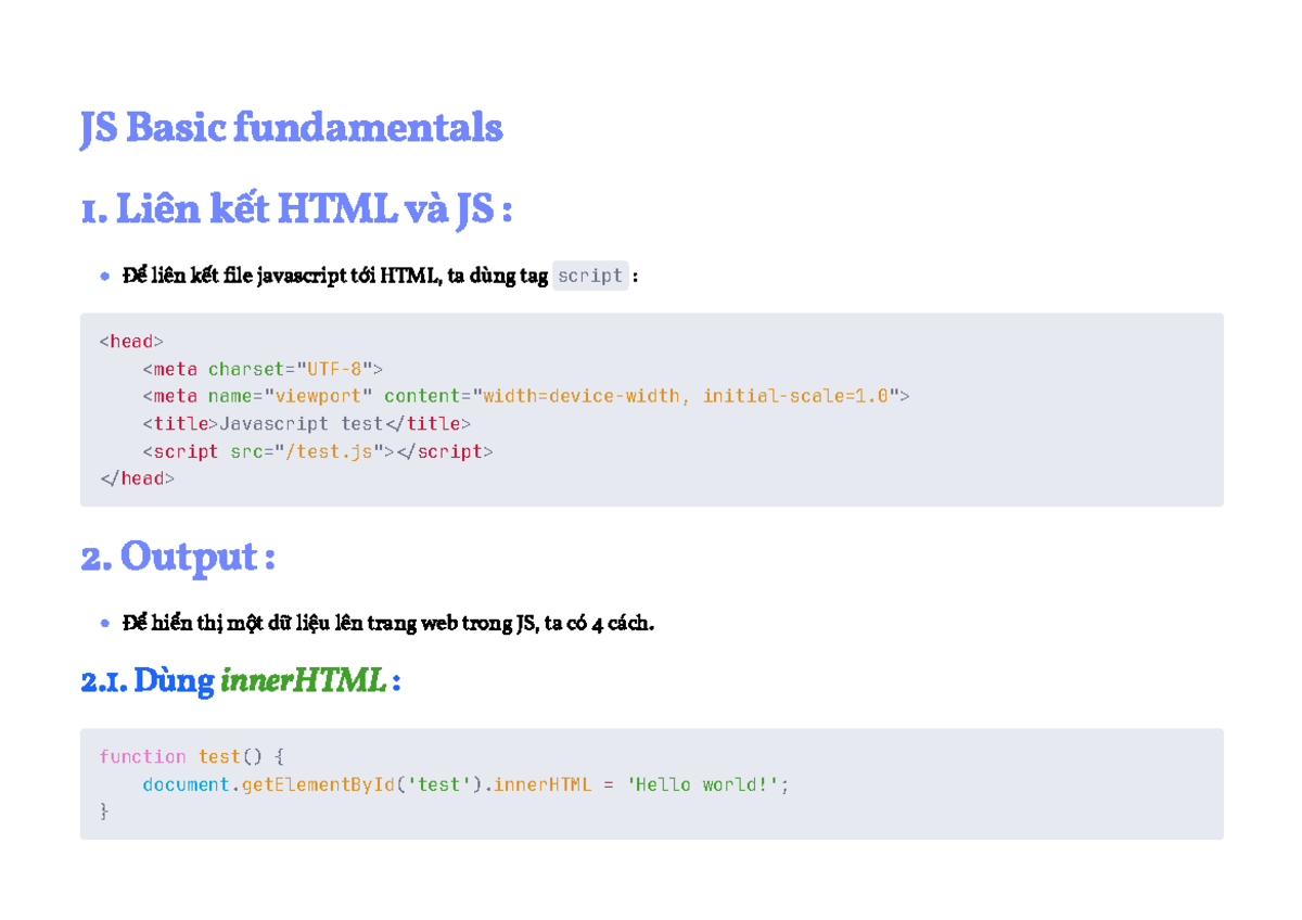 Js basic fundamentals other js basic fundamentals 1 li n k t html