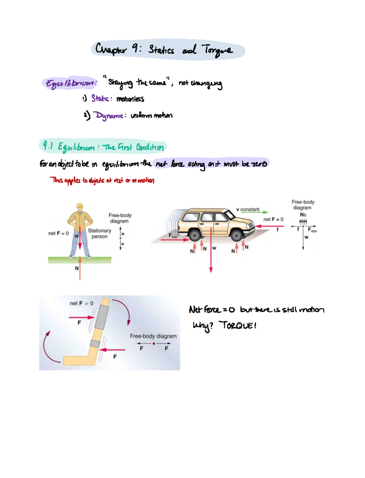 Lecture 9 Physics 11 - PHY 11 - Studocu