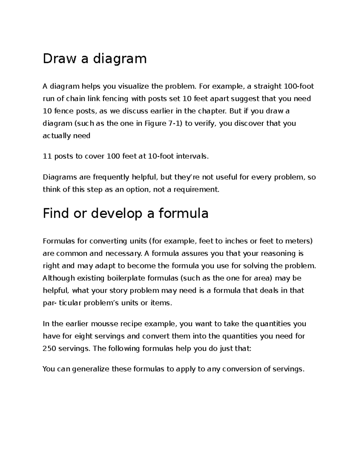 draw-a-diagram-for-example-a-straight-100-foot-run-of-chain-link