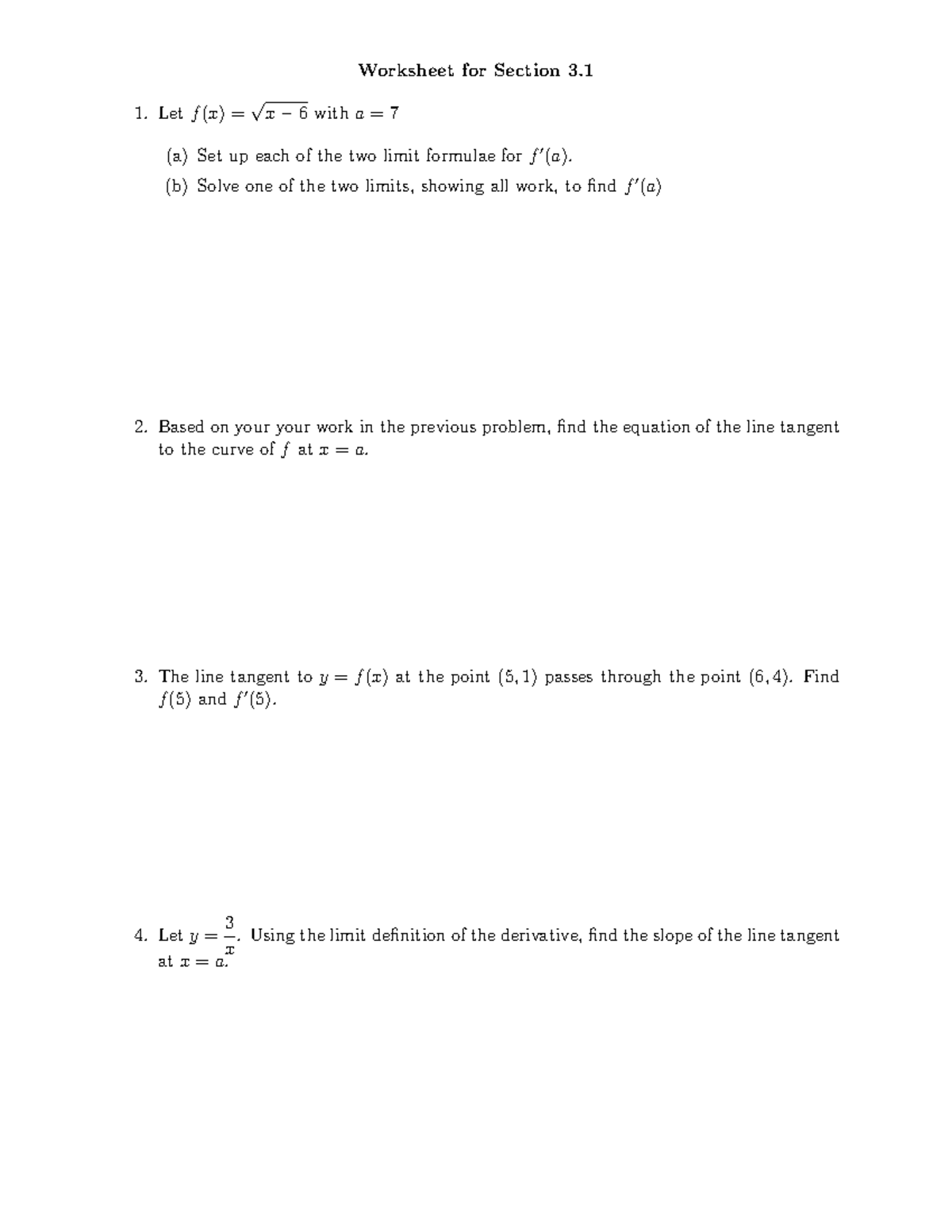 limit-by-the-limit-definition-worksheet-for-section-3-let-f-x