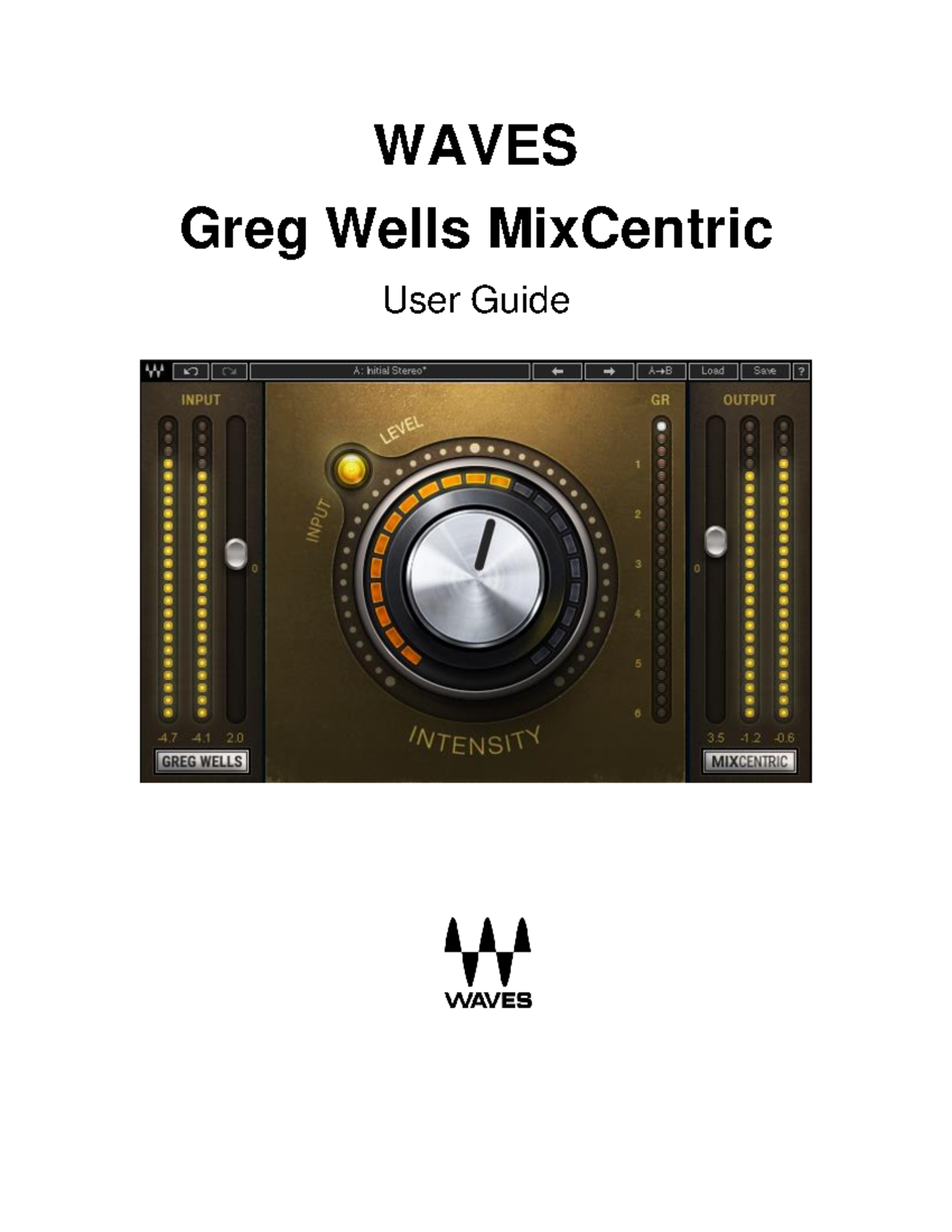 Greg Wells Mix Centric Espero les sirva WAVES Greg Wells MixCentric