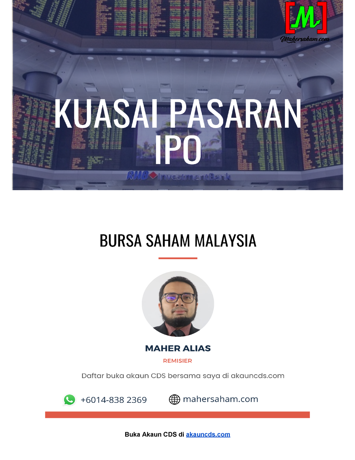 Kuasai IPO Bursa Malaysia Buka Akaun CDS di akauncds Kandungan