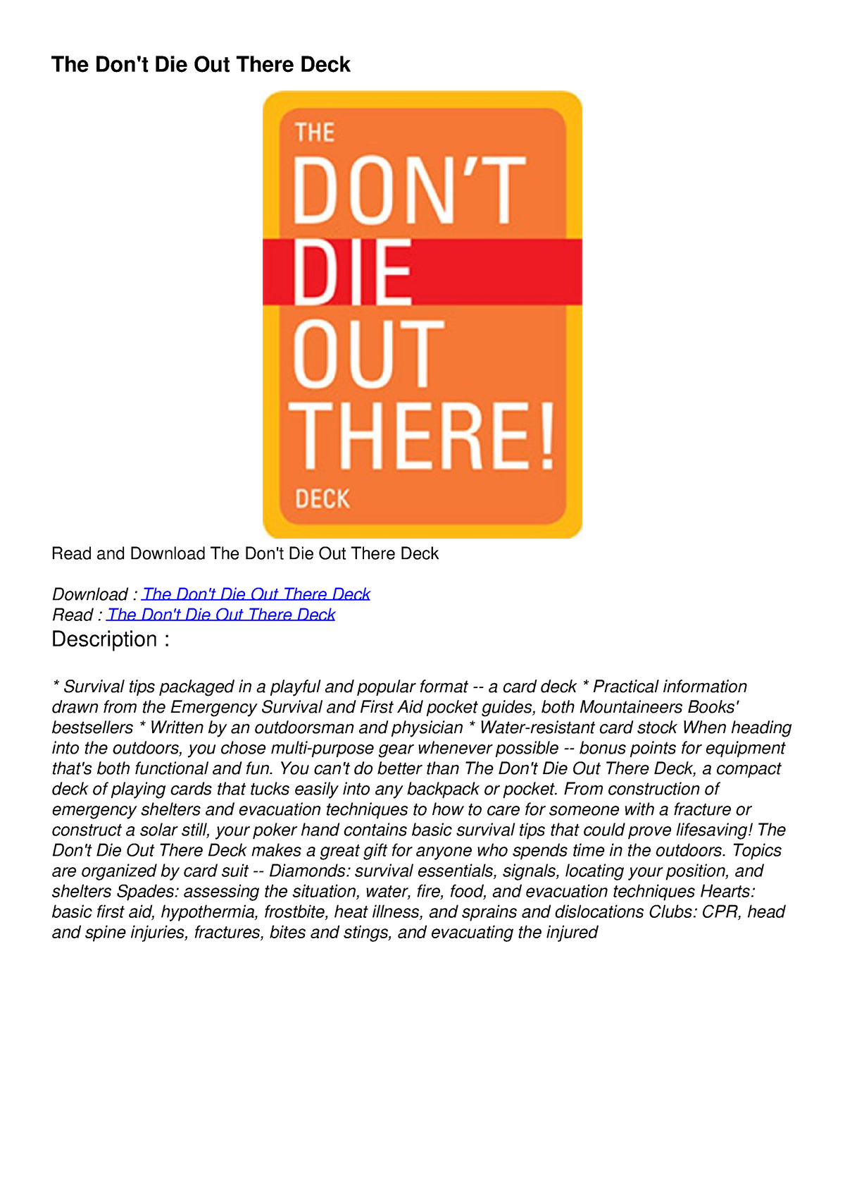 pdf-download-free-the-don-t-die-out-there-deck-free-the-don-t-die