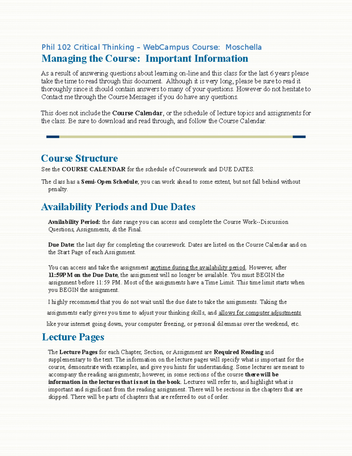 000-Managing the Course - Phil 102 Critical Thinking – WebCampus Course ...