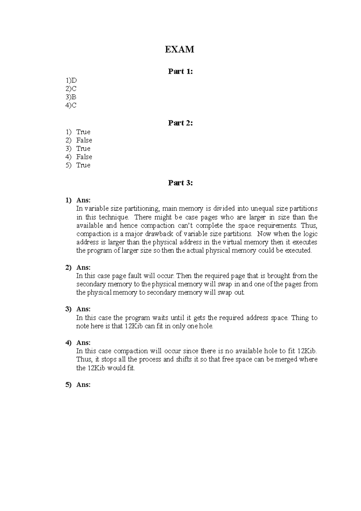 CIS-271 - Computer Organization and Assembly Language CourseWork Exam ...