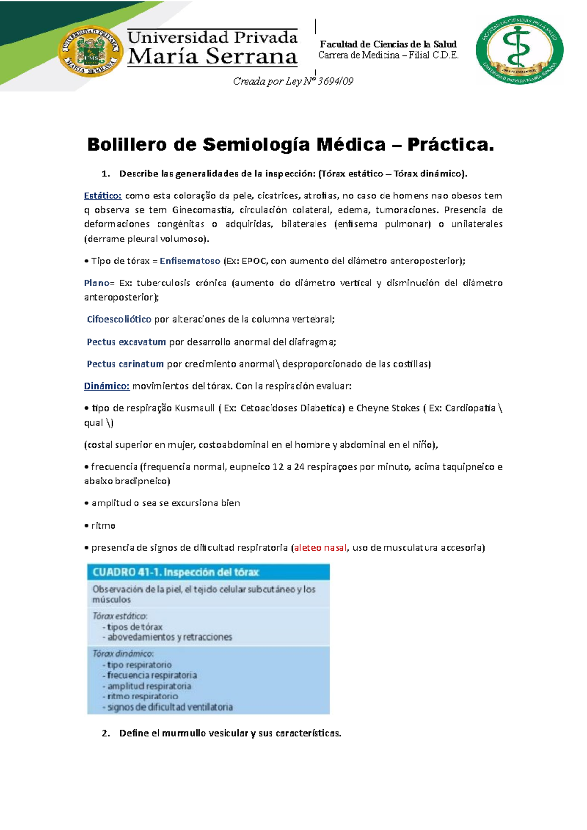 Bolillero De Semiolog A M Dica Oficial Creada Por Ley N Bolillero De Semiolog A M Dica