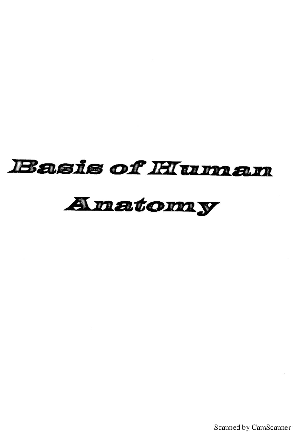 Mcq, Match, complete - Histology questions - Basis of Human Anatomy ...