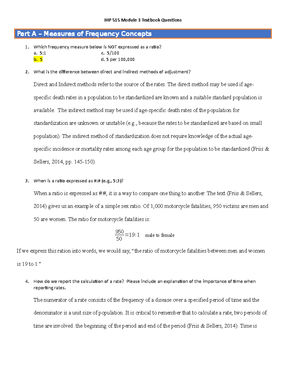 Ihp515 Module 3 Questions Final Studocu