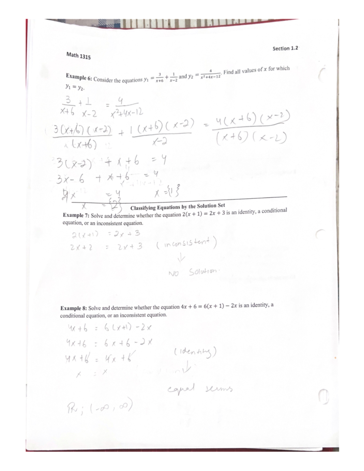 Math 1315 - Lesley - MATH 1315 - Studocu