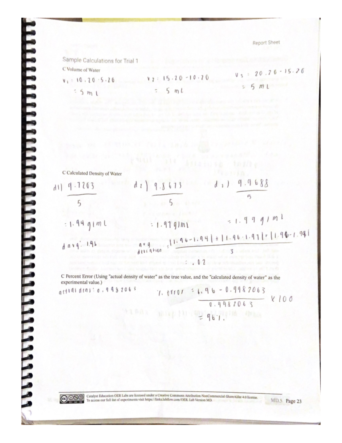 Chemistry Lab Answers CHM104 Studocu