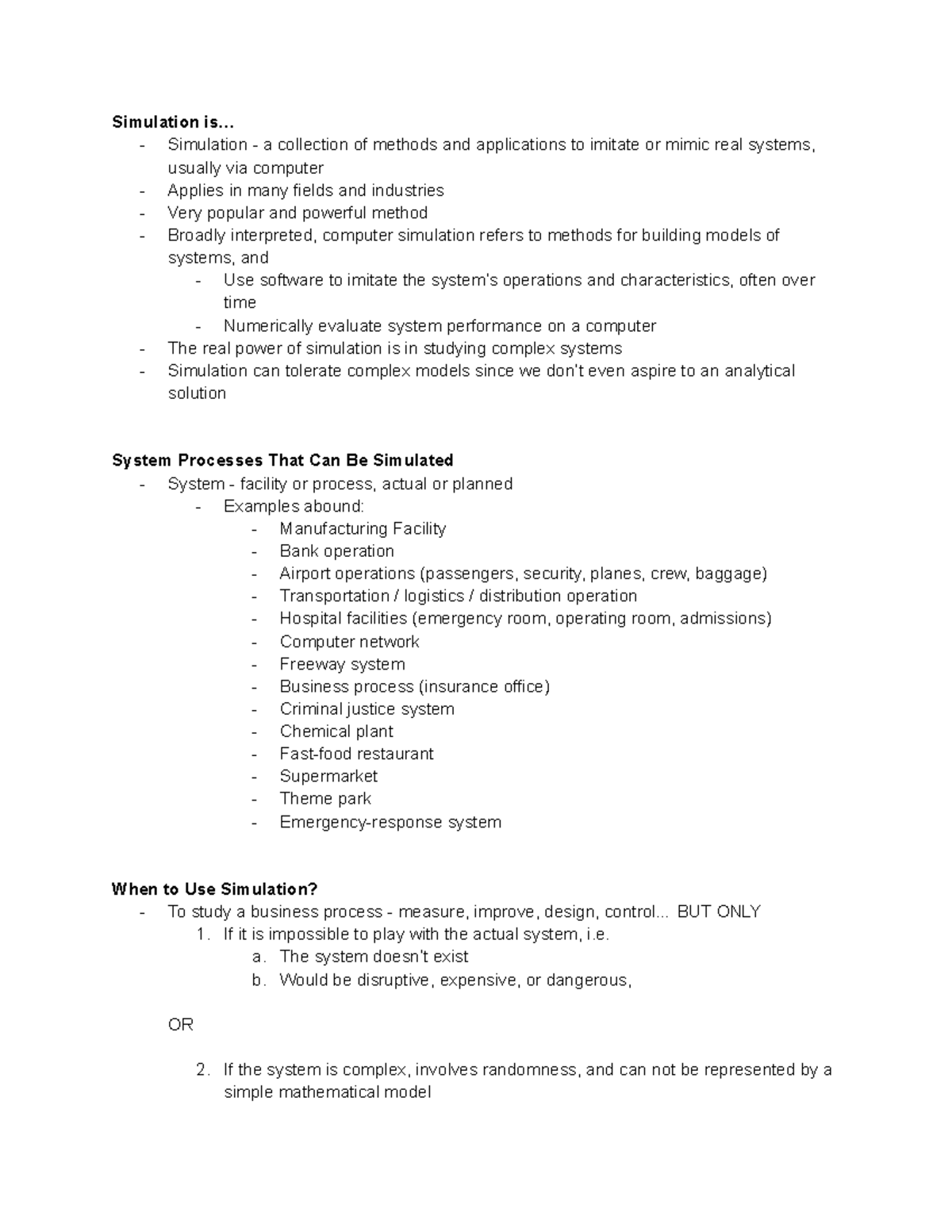 Module 1 What is Simulation-2 - Simulation is... - Simulation - a ...