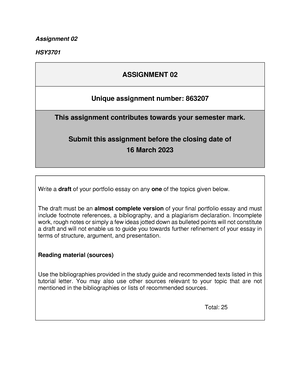 esc3701 assignment 2