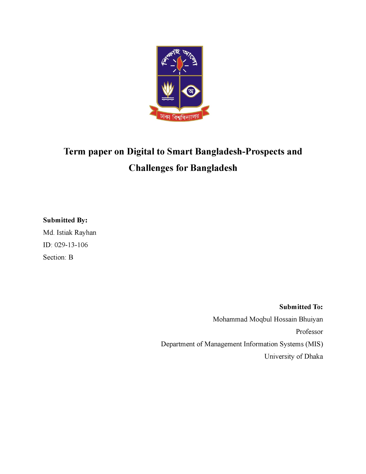 term paper on e commerce in bangladesh