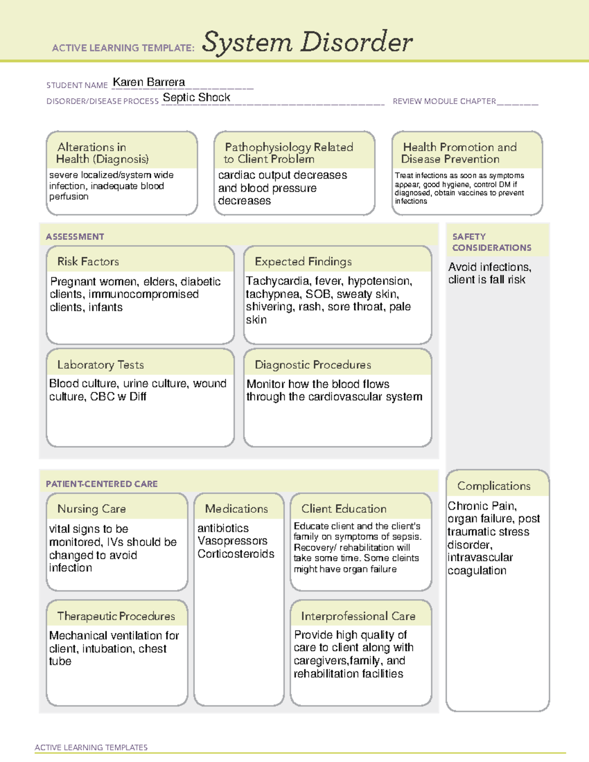 septic-shock-system-disorder-template-active-learning-templates