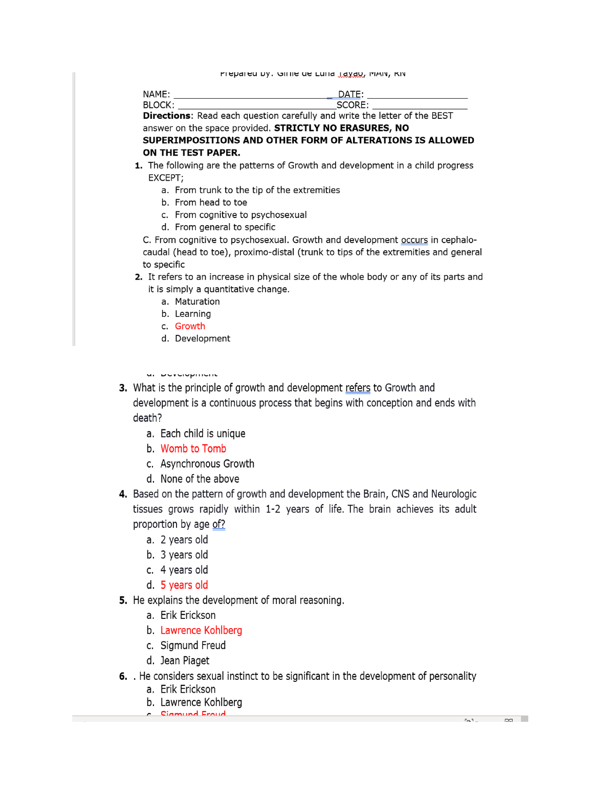 Exams Ncm 107 1 - Community Health Nursing 1 - Studocu