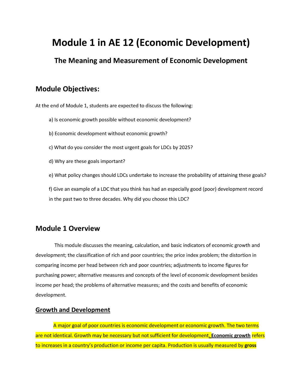 module-1-the-meaning-and-measurement-of-economic-development-2