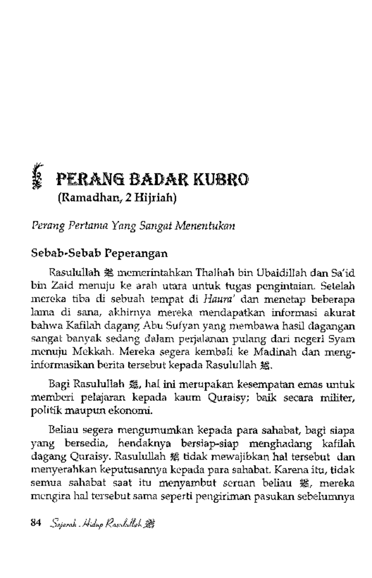 Id Sejarah Hidup Dan Perjuangan Rasulullah-43 - Agama - Studocu