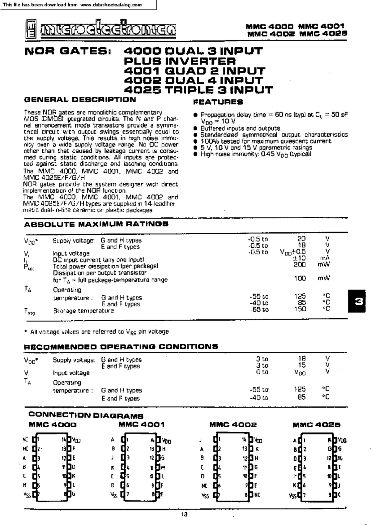 Datasheet - 123 - Nhập môn điện tử - Trường Đại học Công nghệ Thông tin ...