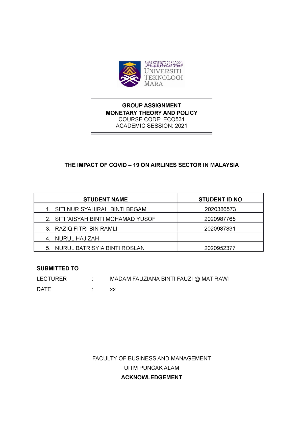 eco531 group assignment