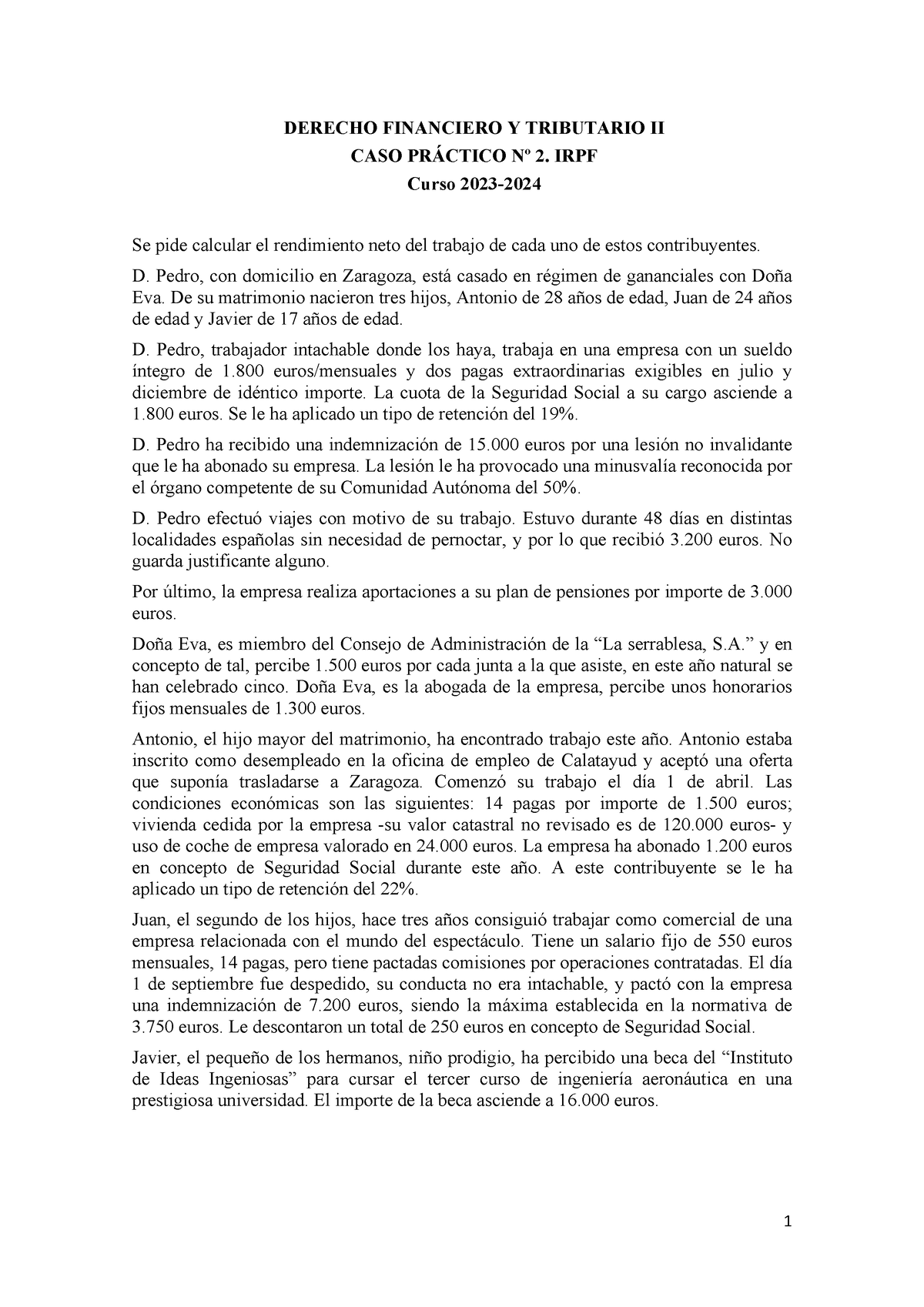 Pr Ã¡ctica 2 - Es Una Practica Interesante - 1 DERECHO FINANCIERO Y ...