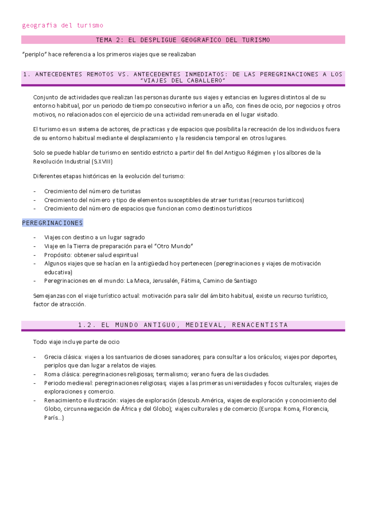 Apnts geo t - Apuntes del tema 2 de powerpoint de clase de la ...