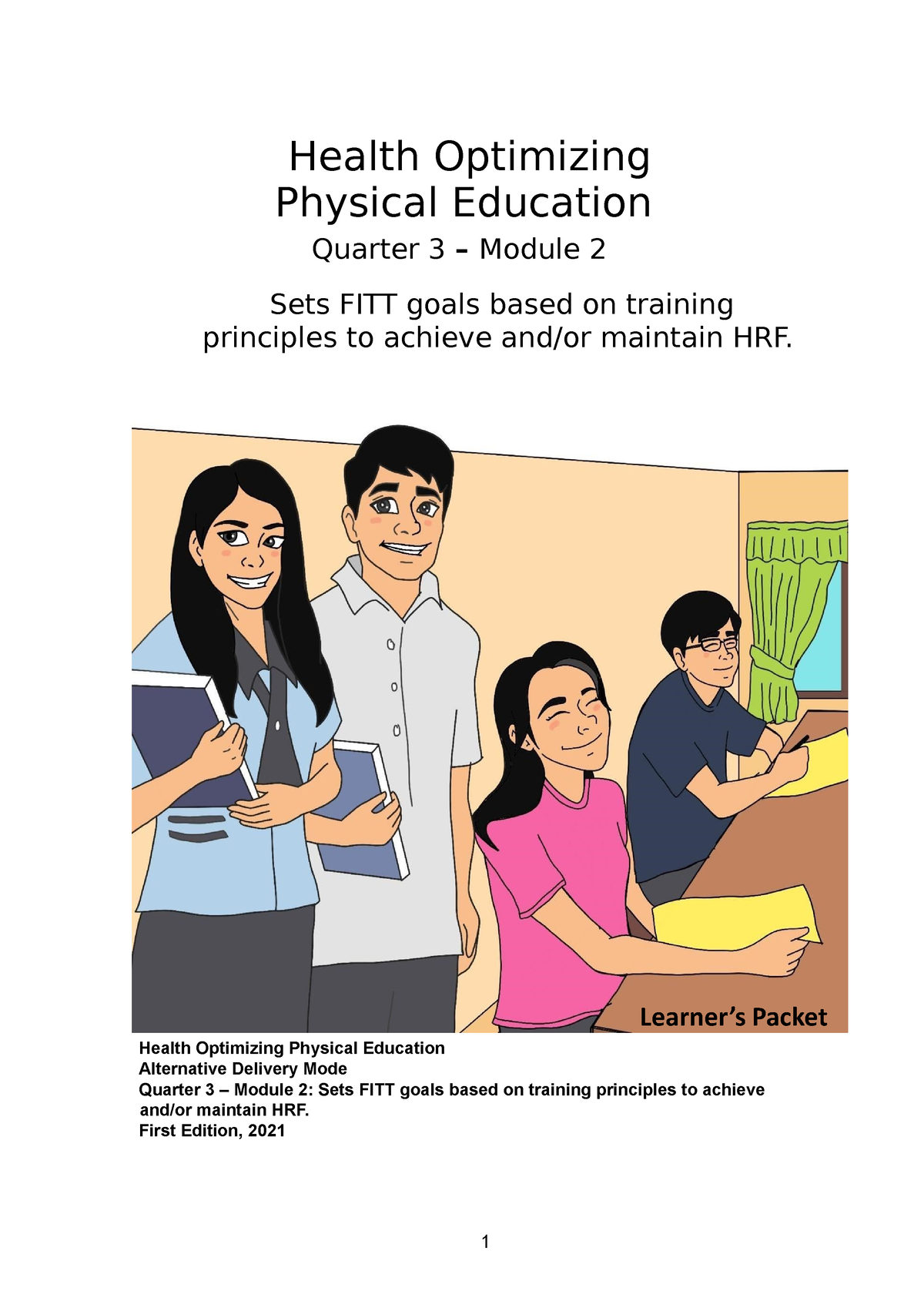 3rd-module-2 - None - Health Optimizing Physical Education Quarter 3 ...