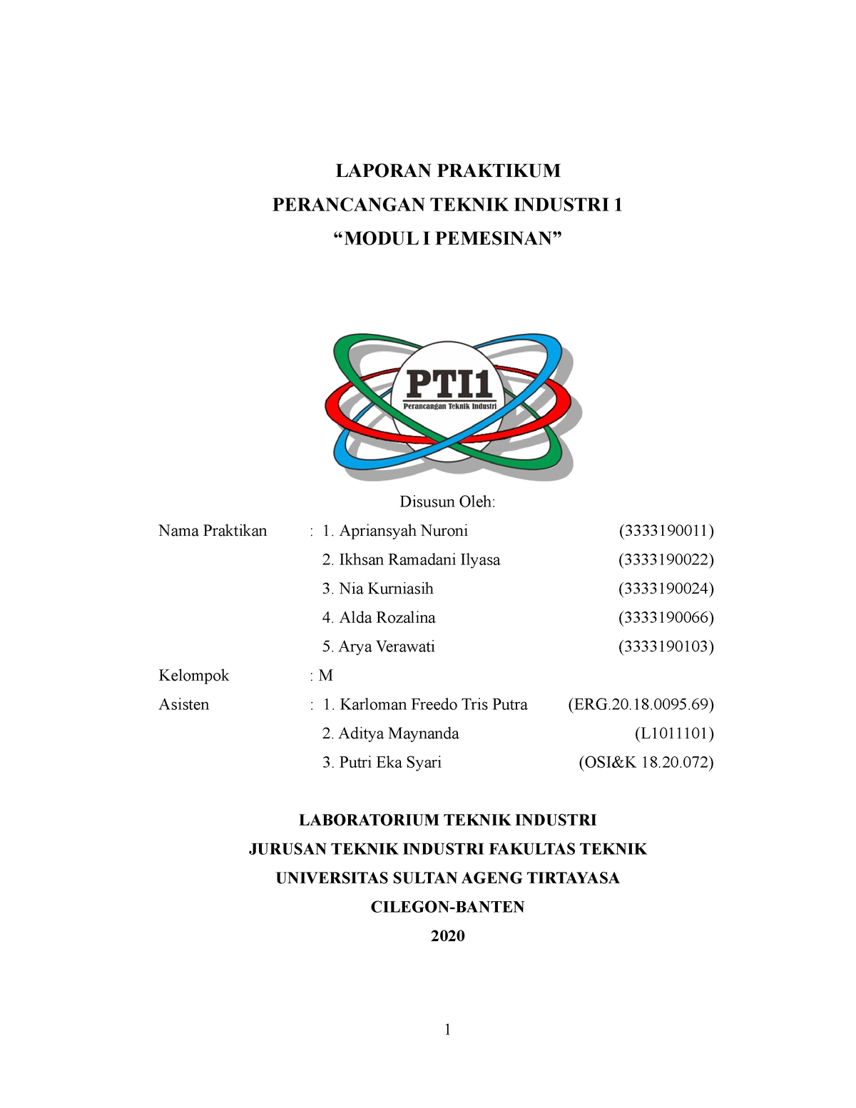 Laporan Modul 5 Kelompok M Shift 2 - LAPORAN PRAKTIKUM PERANCANGAN ...