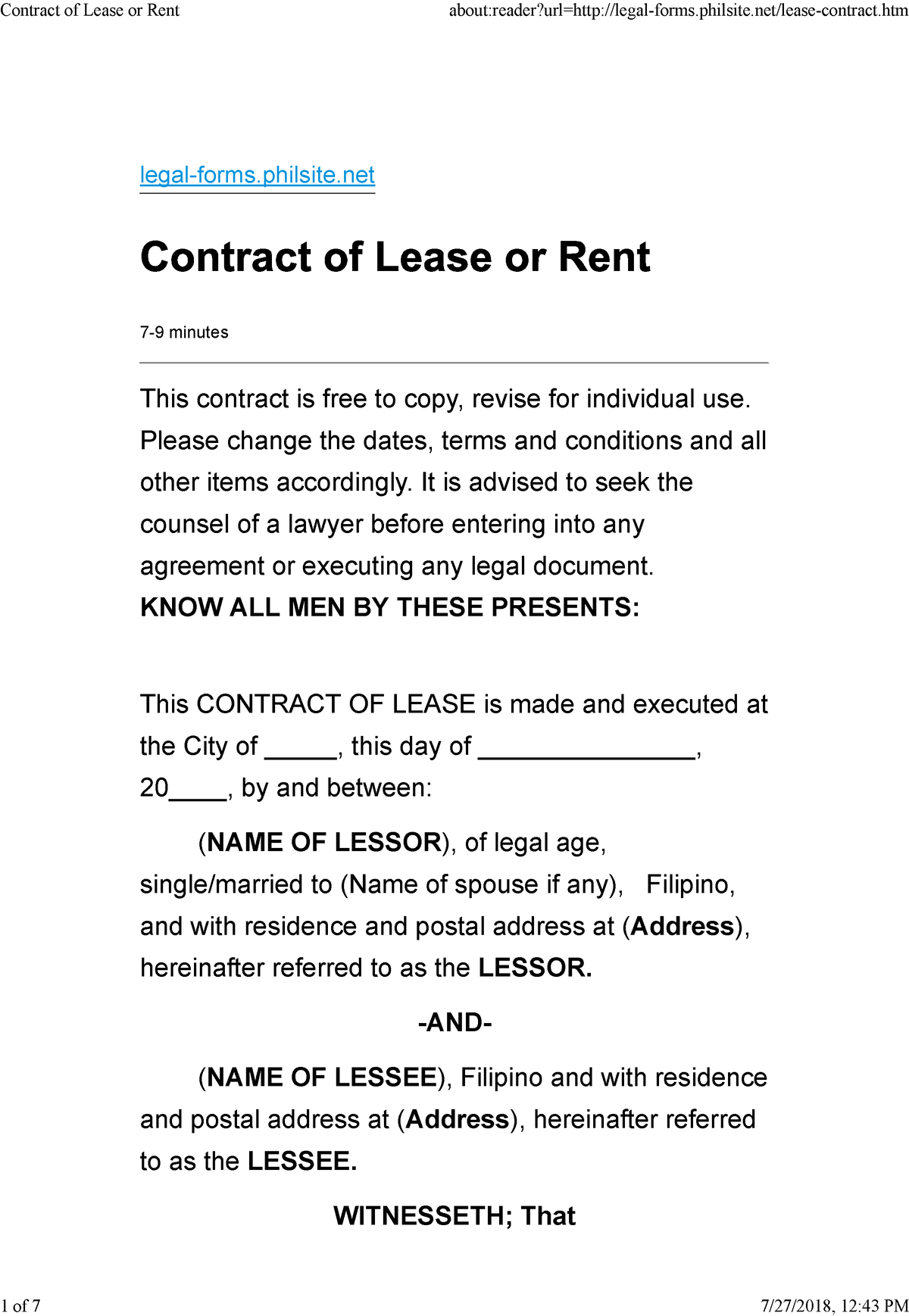 contract-of-lease-or-rent-legal-forms-philsite-7-9-minutes-this