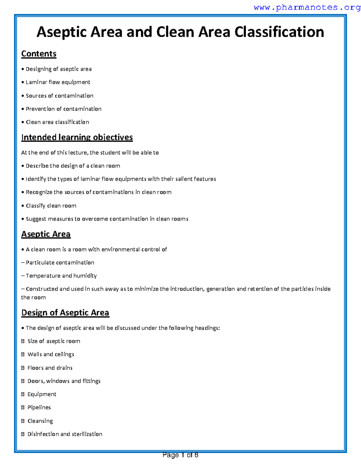 aseptic-area-notes-for-3-rd-sem-microbiology-aseptic-area-and-clean