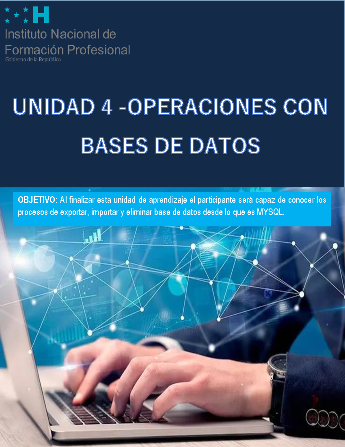Unidad 4 - Operaciones con bases de datos - Base de Datos de MYSQL ...