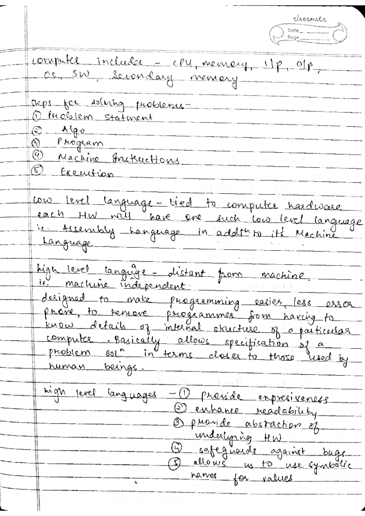 Po PL - Lecture Notes 1-41 - Principles Of Programming Languages - Studocu