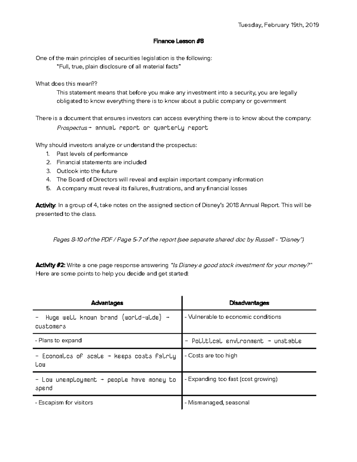 finance-08-notes-tuesday-february-19th-2019-finance-lesson-one