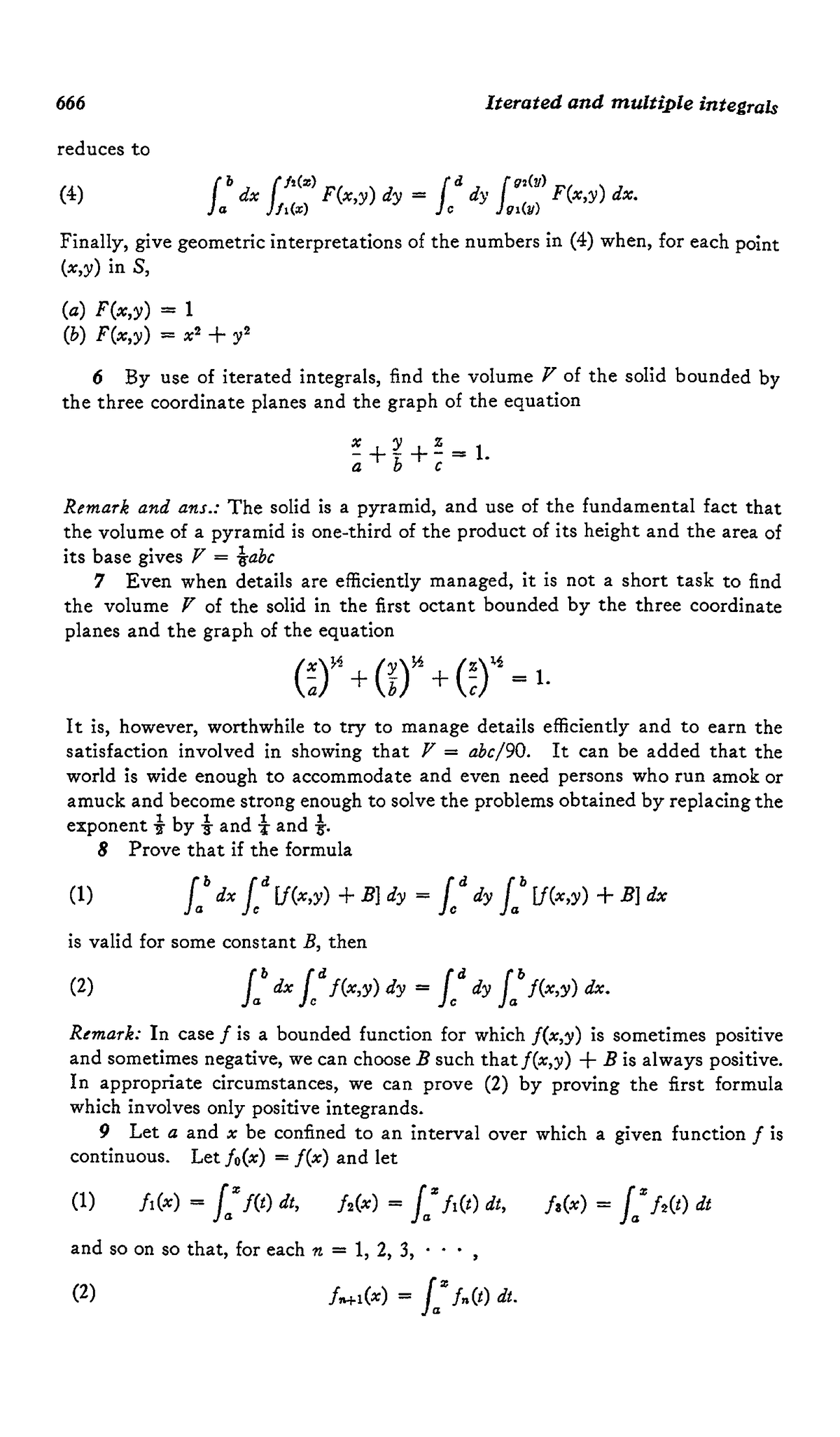 Mathmatics-1-69 - Mathmatics-1-69 - 666 reduces to (4) Iterated and ...